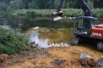 Einbau Geschiebe und Störsteine